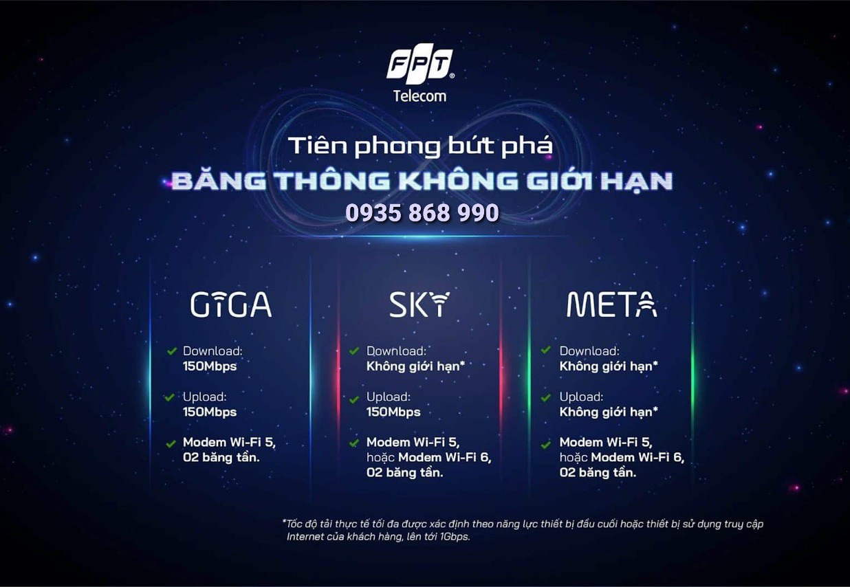 Gói Cước Lắp Mạng FPT Bình Thuận