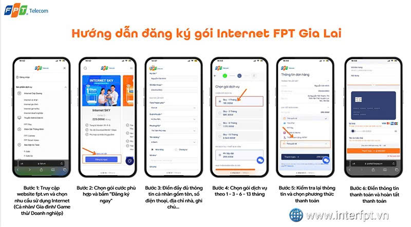 Hướng dẫn đăng ký lắp mạng FPT tại Gia Lai