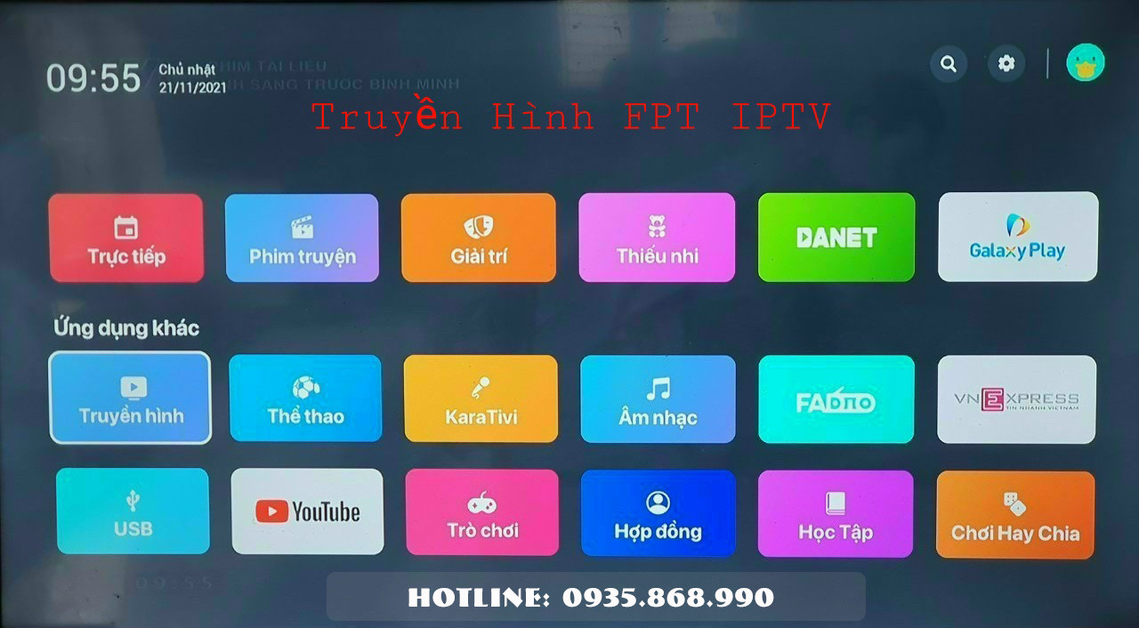 Lắp Combo truyền hình FPT Quảng Trị