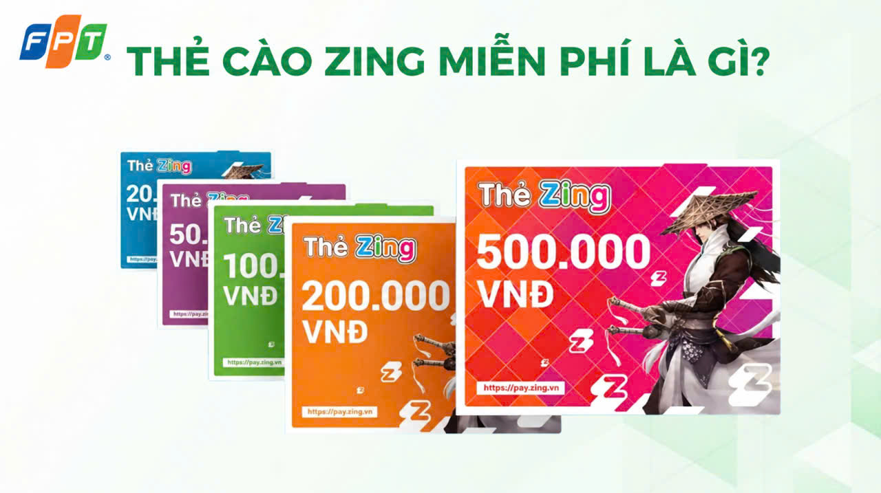 Nhận Card Zing Free mien phi