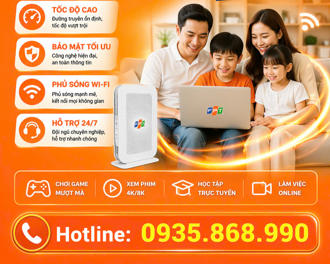 Quy Trình Đăng Ký Lắp Mạng FPT Tại An Giang