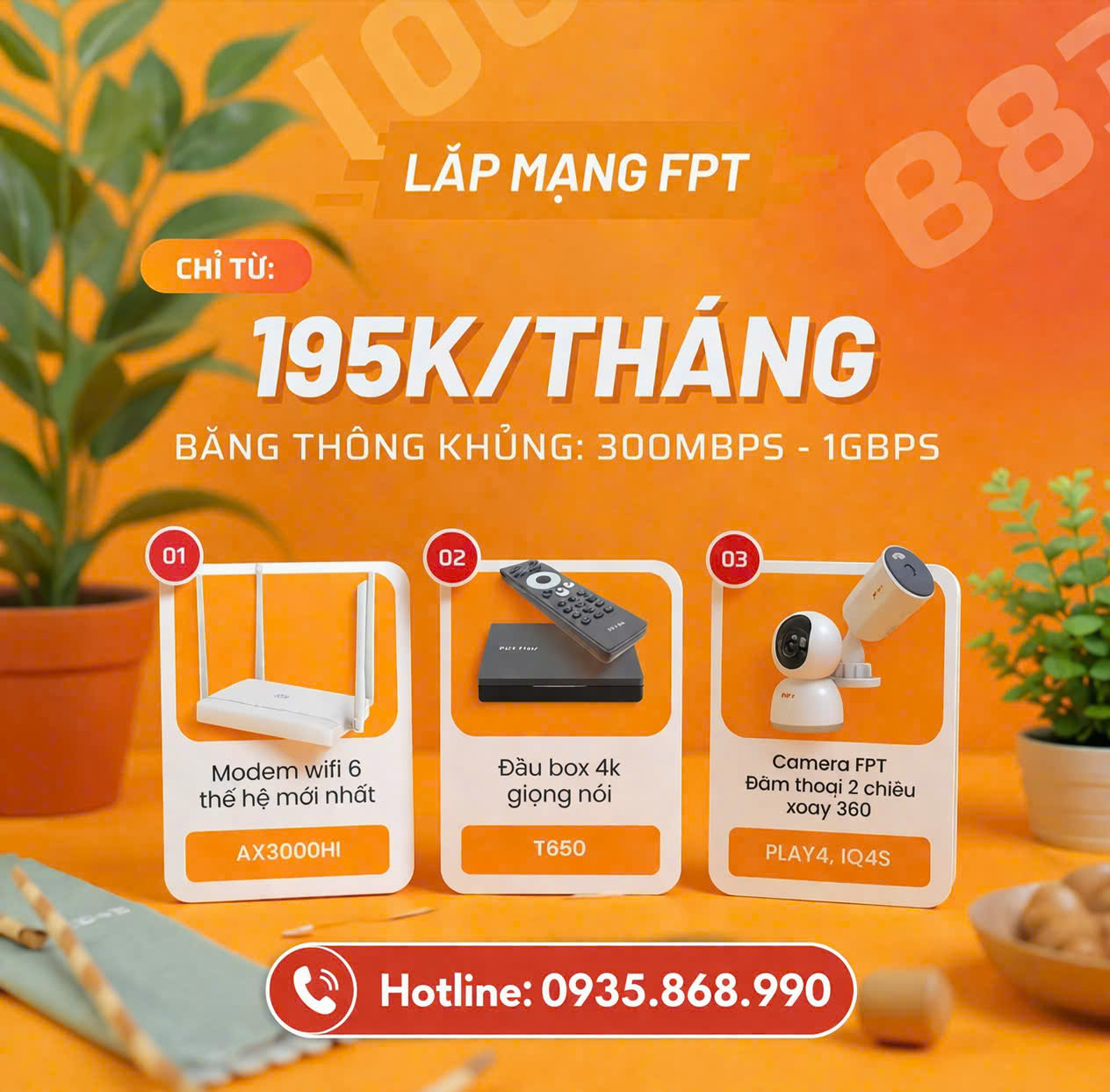 Quy trình đăng ký lắp mạng FPT tại Đồng Tháp