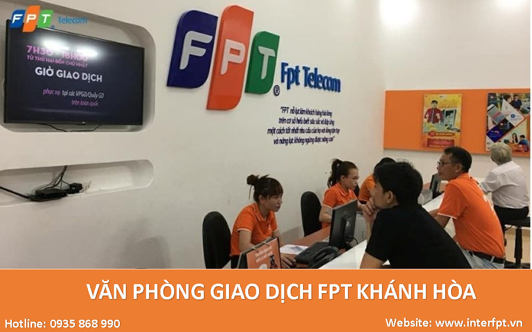 Địa chỉ các văn phòng giao dịch của FPT Telecom Khánh Hòa