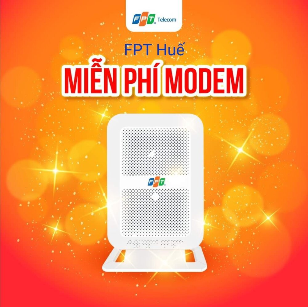 Lắp đặt Internet FPT Huế 2024 - Miễn Phí 100%