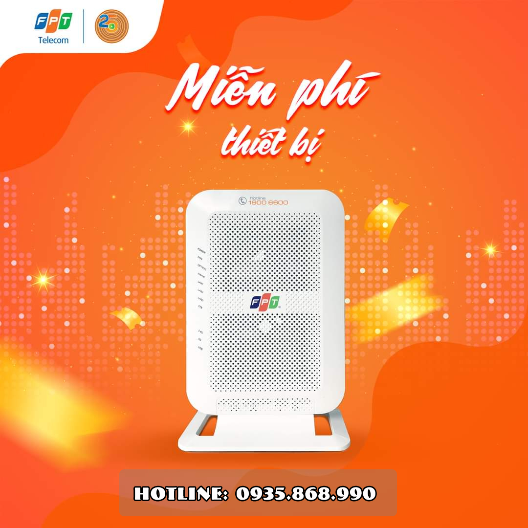 Lắp đặt Internet FPT Cần Thơ 2024 - Miễn Phí 100%